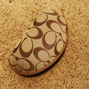 Coach eyelass case